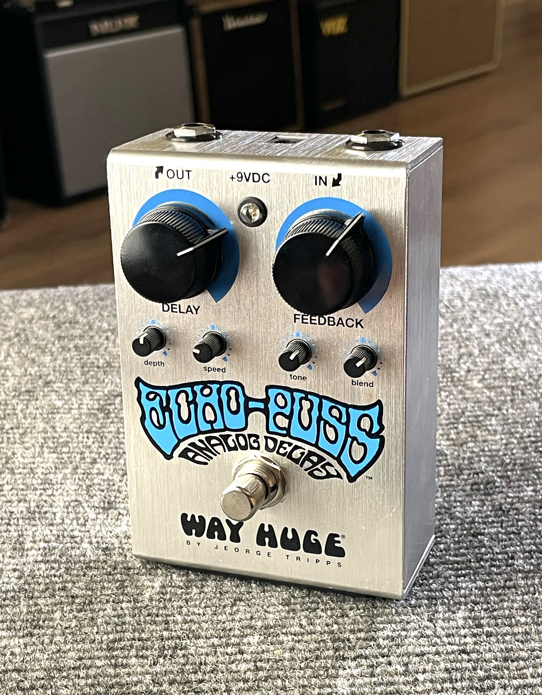 Гитарная педаль Dunlop WHE702S Echo-Puss Analog Delay - купить в "Гитарном Клубе"