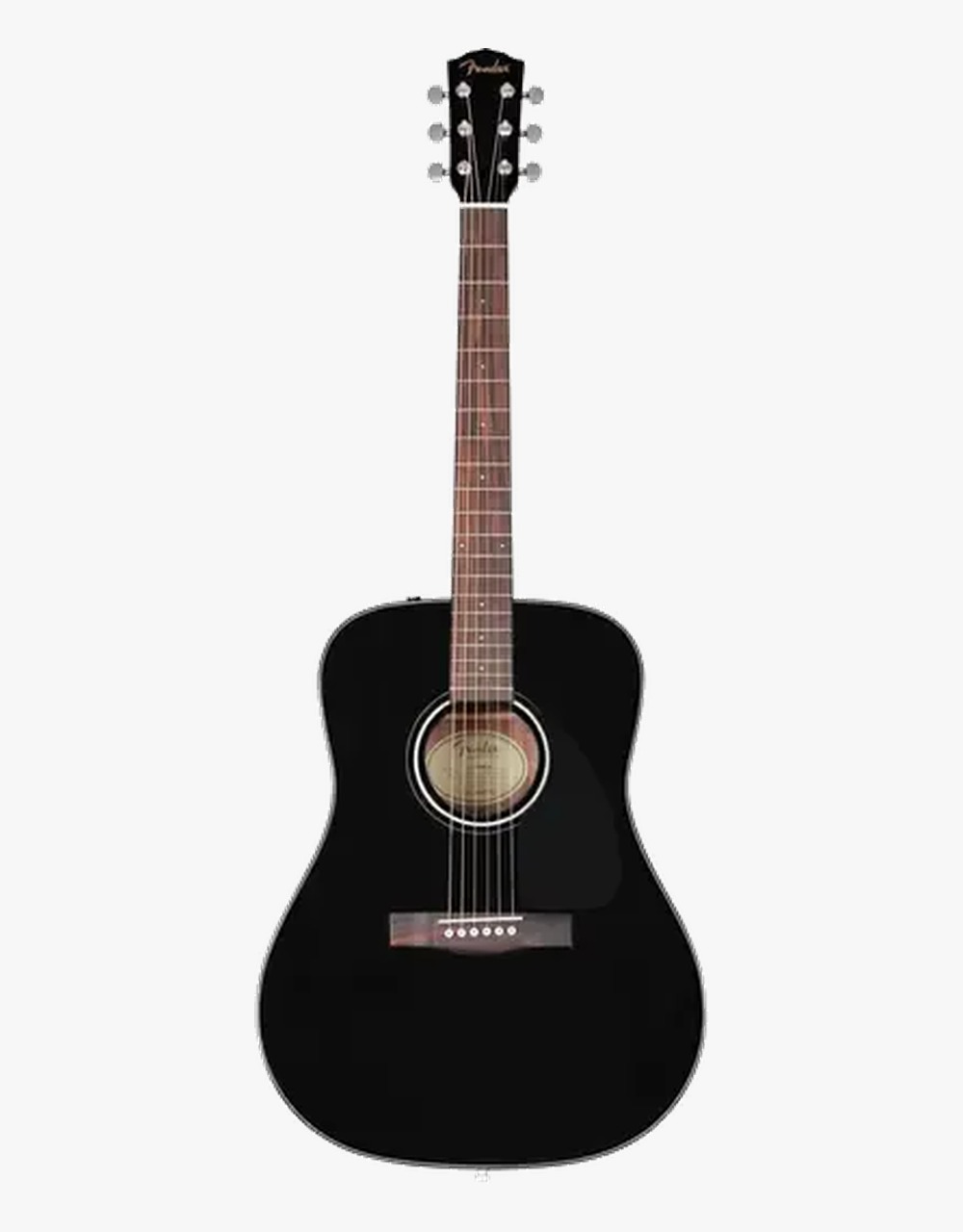 Акустическая гитара Fender CD-60, Black - купить в "Гитарном Клубе"