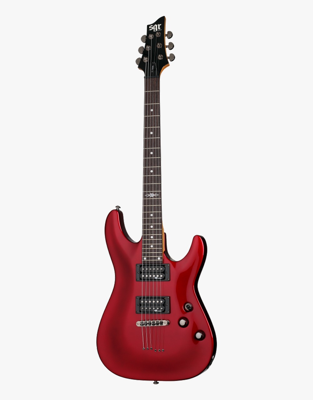 Электрогитара Schecter C-1 SGR BY M RED, Metallic Red - купить в "Гитарном Клубе"