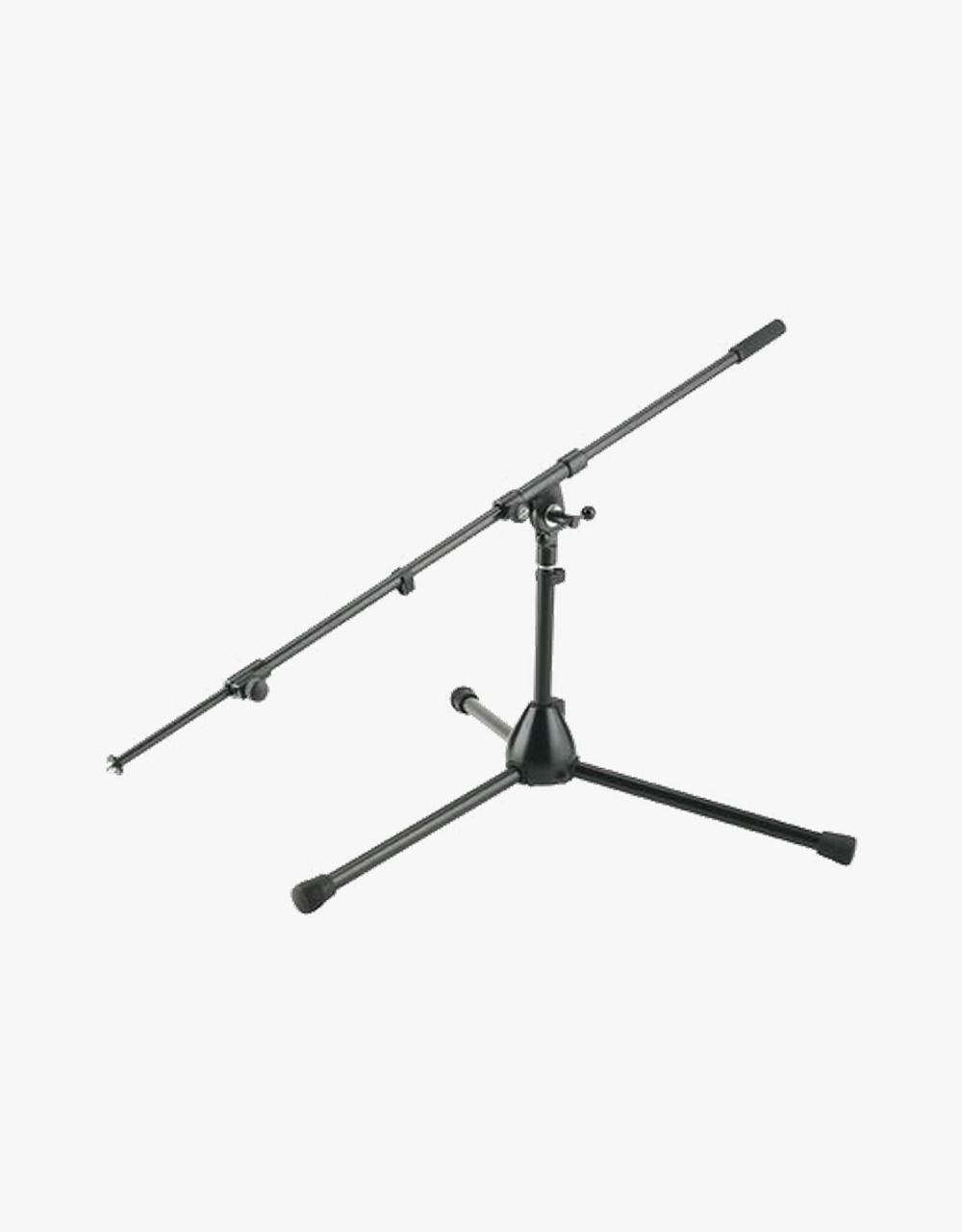 Микрофонная стойка K&M 25500-300-55 "журавль", низкая, чёрная, 290 мм - купить в "Гитарном Клубе"