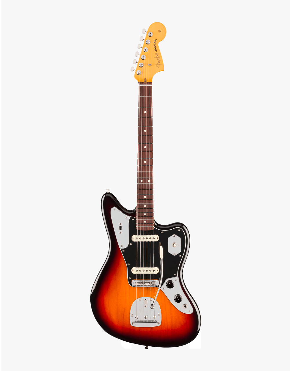 Электрогитара Fender American Professional Classic Jaguar, 3-Color Sunburst - купить в "Гитарном Клубе"