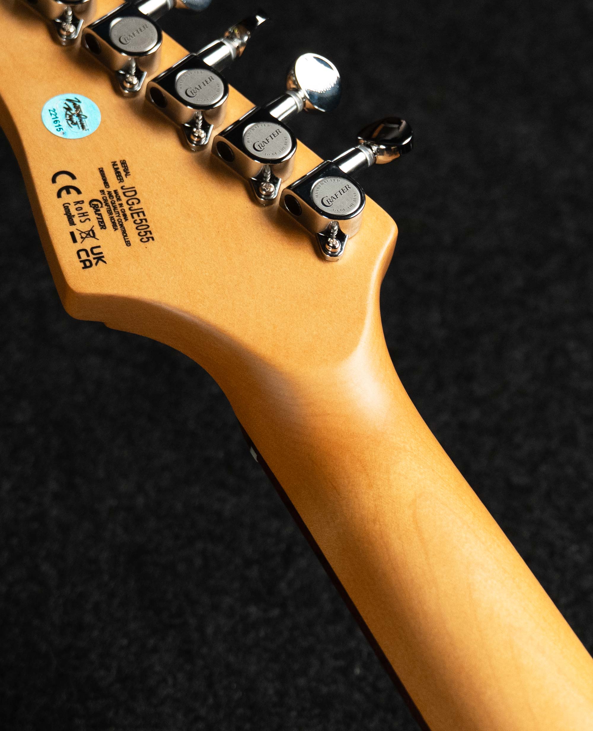 Электрогитара Crafter Charlotte T RS Cosmic Black - купить в "Гитарном Клубе"