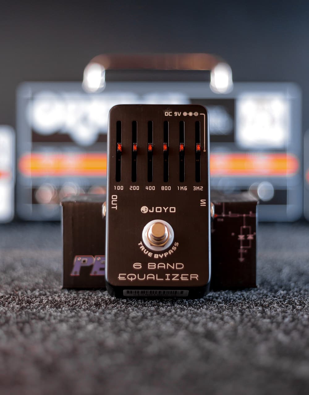 Гитарная педаль JOYO JF-11, 6 Band Equalizer - купить в "Гитарном Клубе"