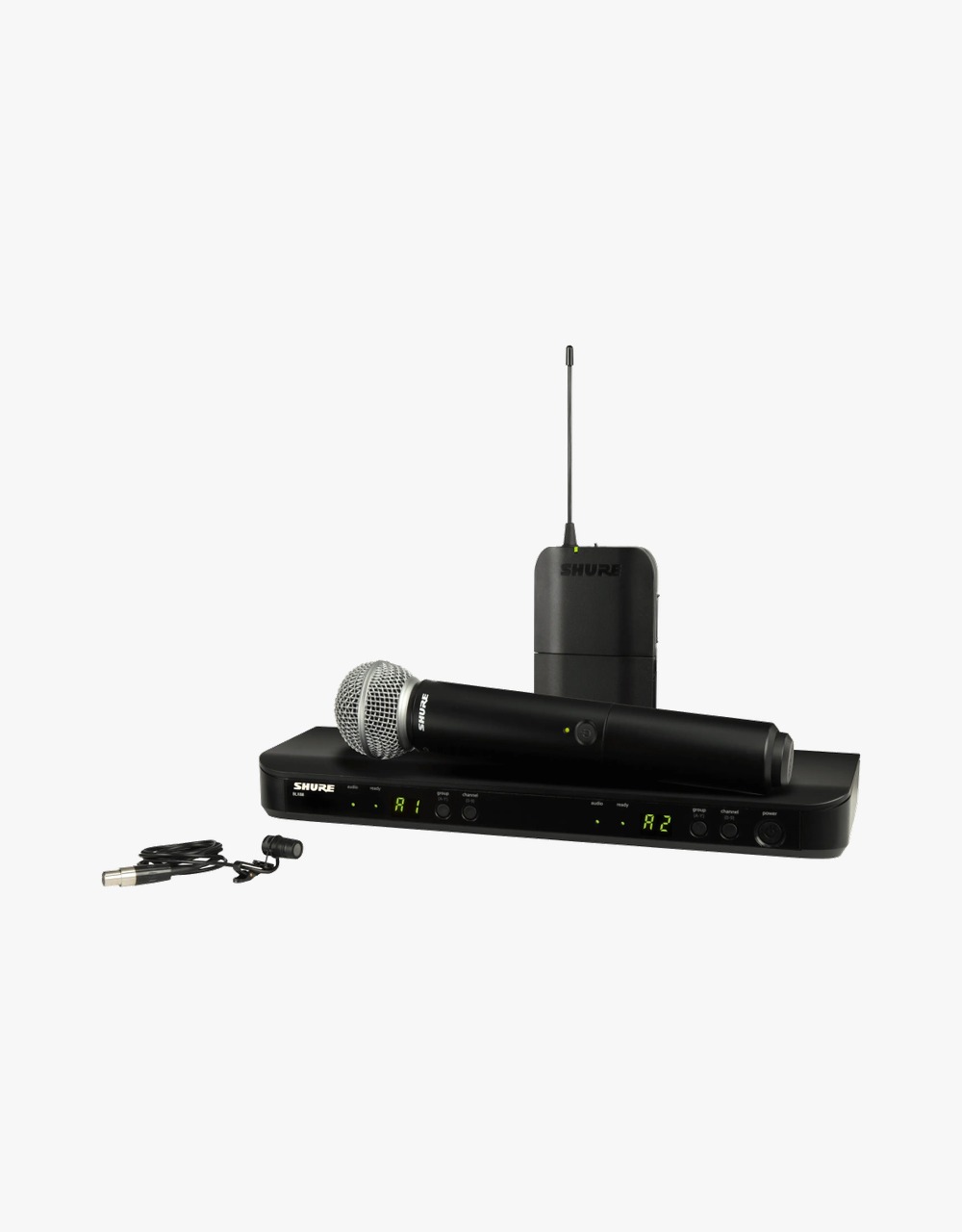 Микрофонная система SHURE BLX1288E/W85-M17 - купить в "Гитарном Клубе"