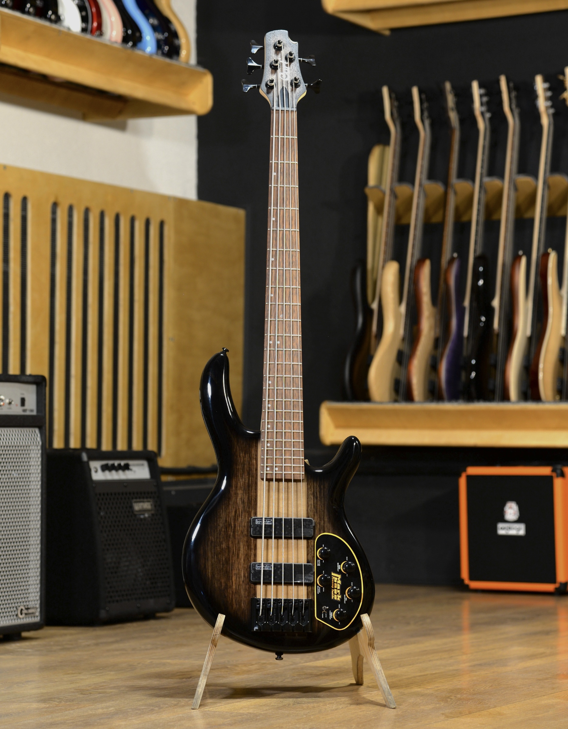 Бас-гитара Cort C5-Plus-ZBMH-TBB Artisan Series - купить в "Гитарном Клубе"