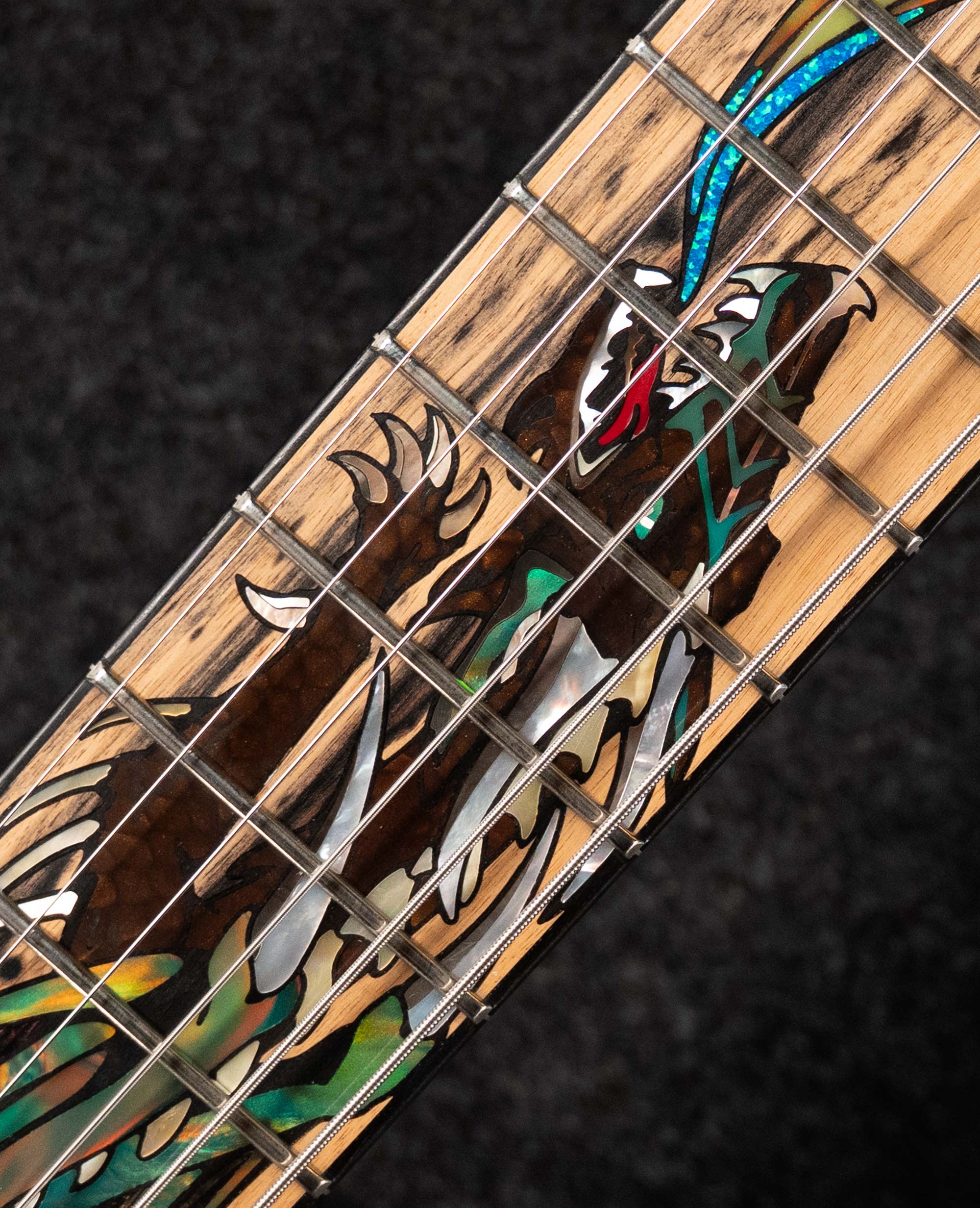 Электрогитара PRS PRIVATE STOCK 40th ANNIVERSARY DRAGON LIMITED - купить в "Гитарном Клубе"