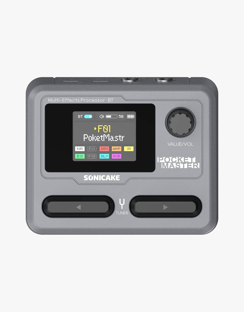 Процессор эффектов Sonicake Pocket Master Grey - купить в "Гитарном Клубе"