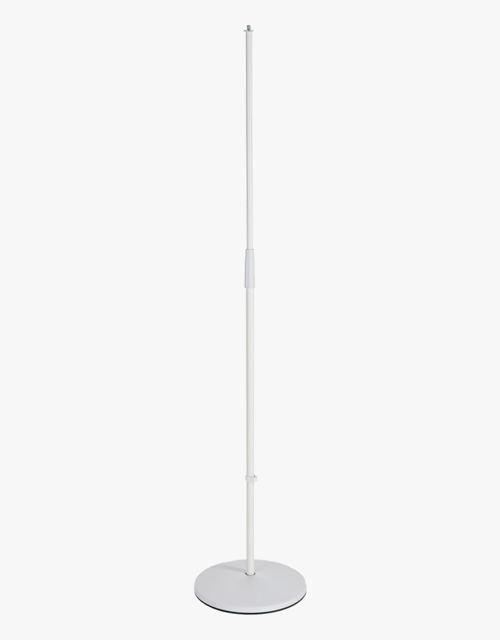 Микрофонная стойка K&M 26010-300-76 прямая с круглым основанием, белая, 870-1575 мм - купить в "Гитарном Клубе"