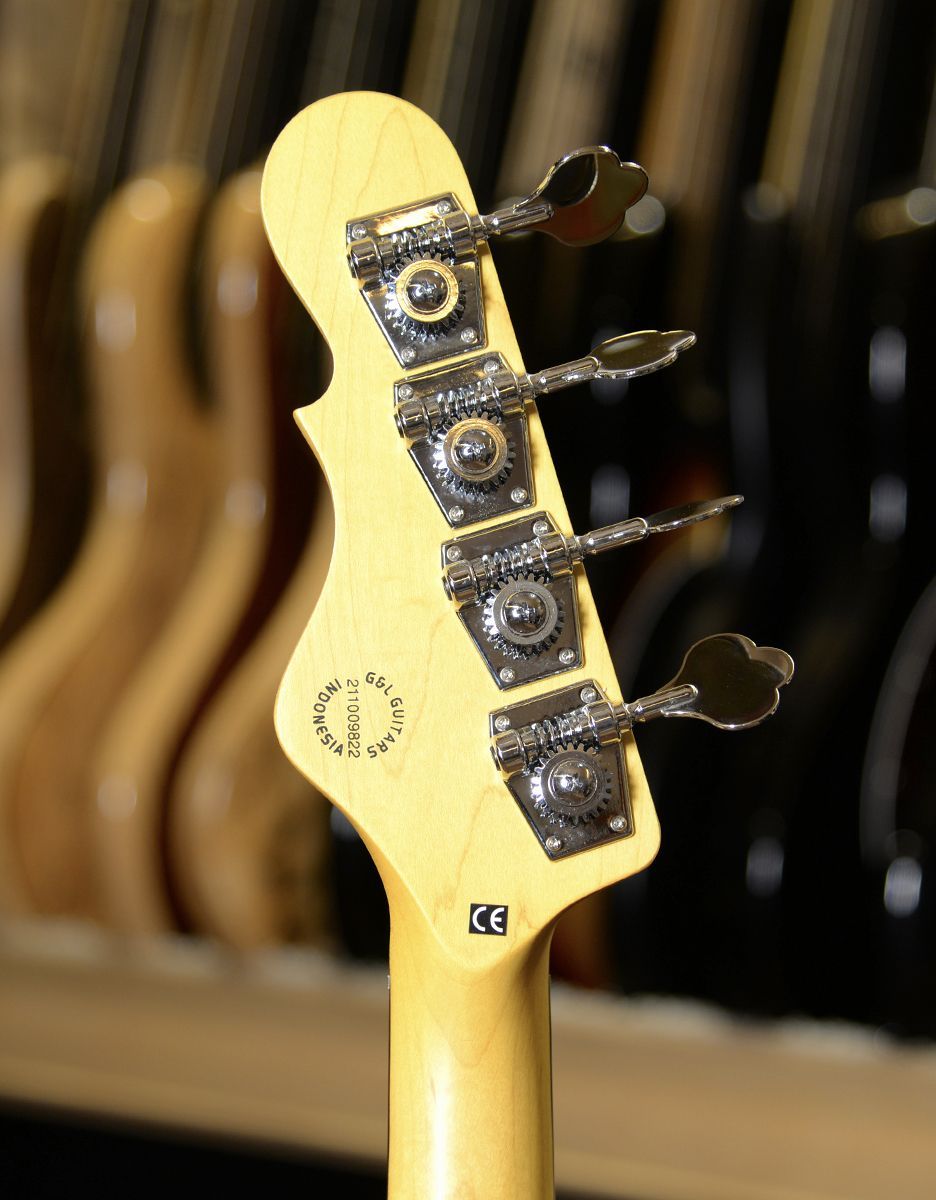 Бас-гитара G&L Tribute LB-100 Emerald Blue RW Poplar - купить в "Гитарном Клубе"