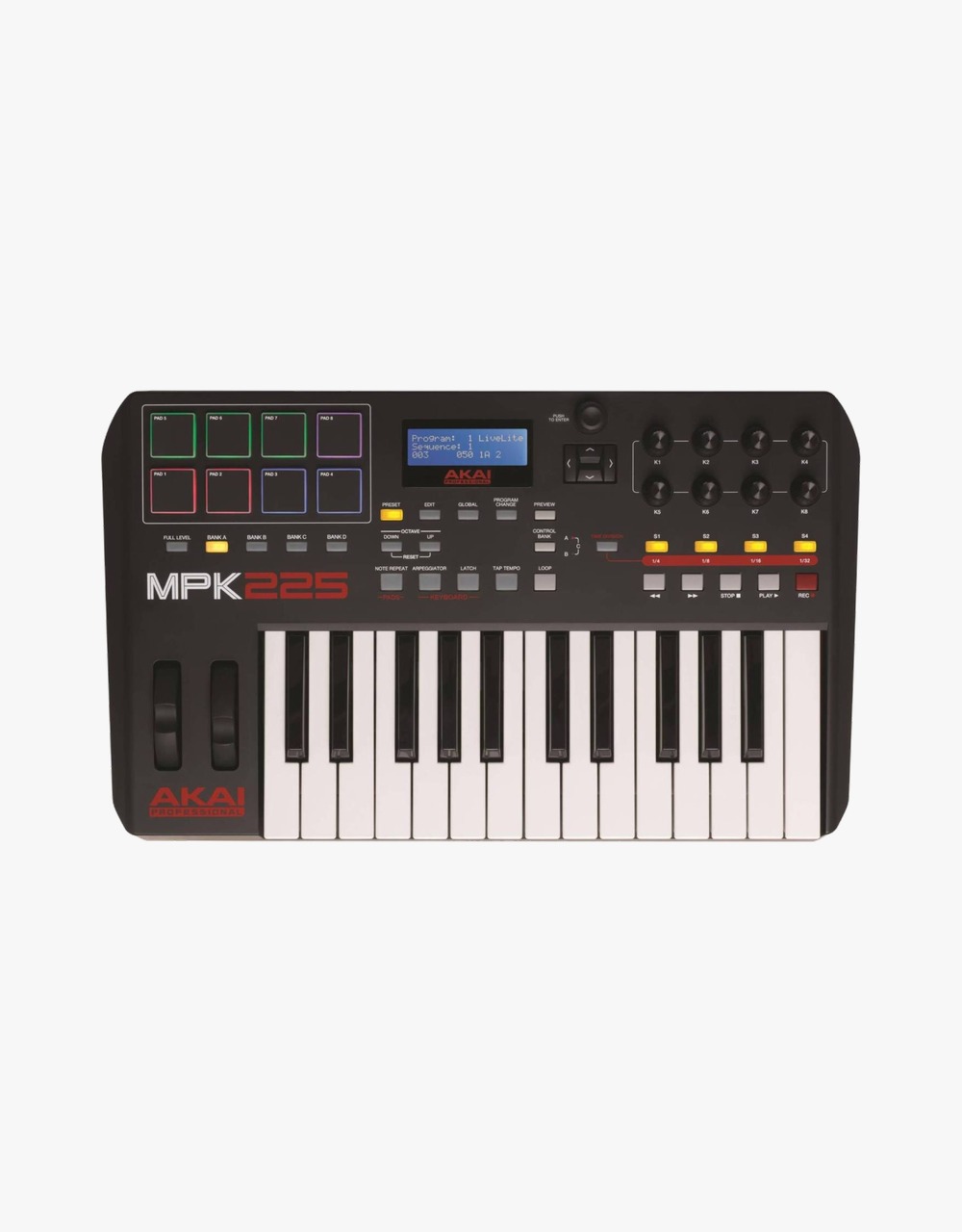 MIDI-контроллер Akai Pro MPK225 - купить в "Гитарном Клубе"