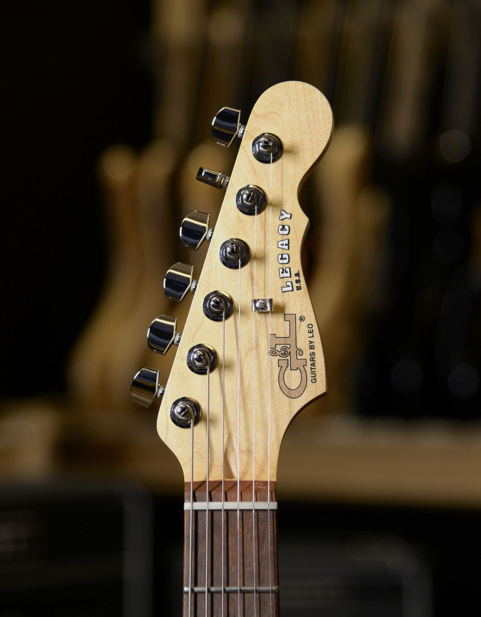 Электрогитара G&L FD Legacy HB Jet Black CR - купить в "Гитарном Клубе"