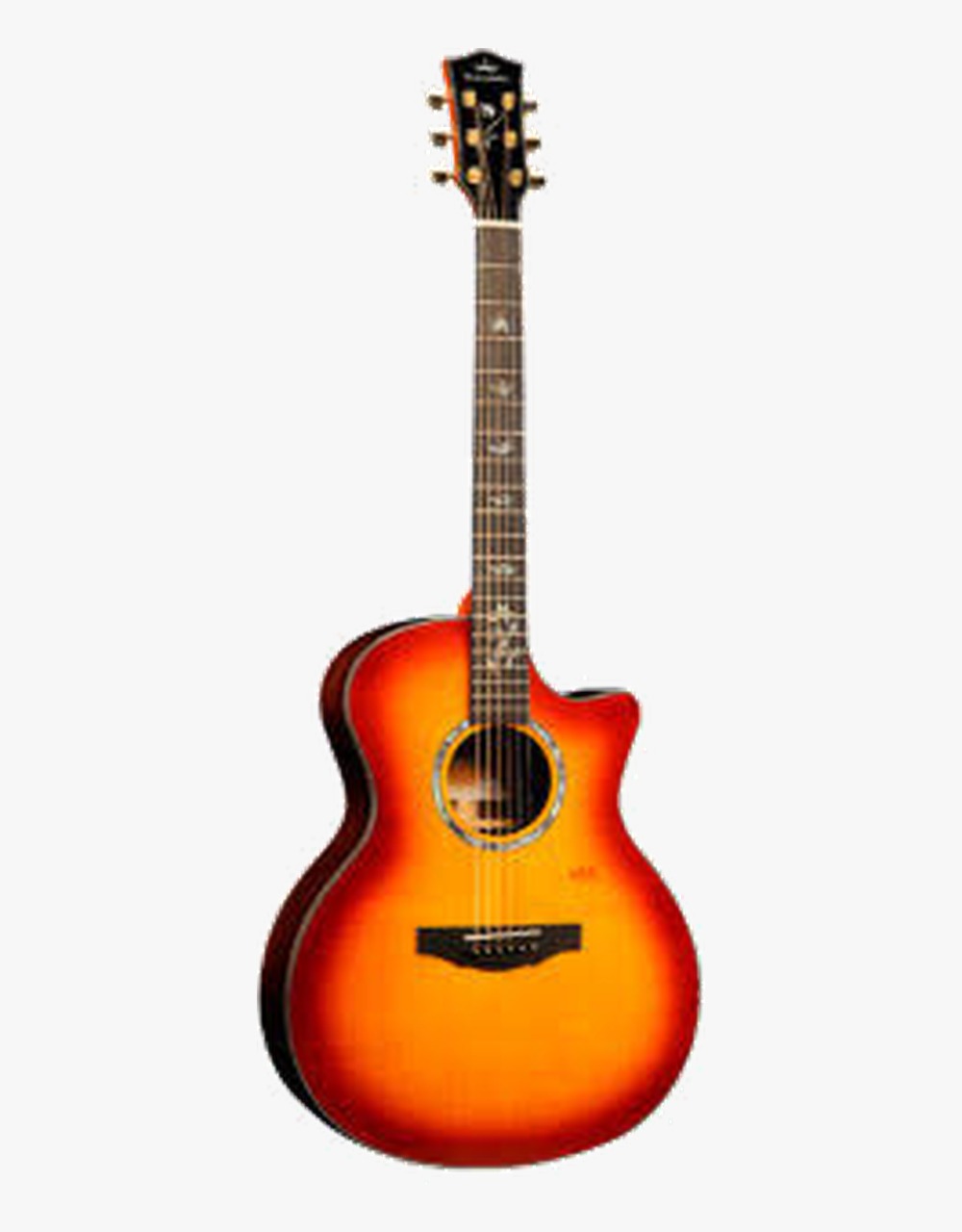 Электроакустическая гитара Kepma B1E-GA-BS, Cherry Burst - купить в "Гитарном Клубе"