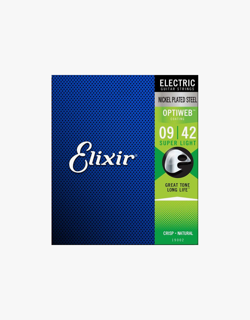 Струны для электрогитары Elixir 19002 OPTIWEB, 9-42 - купить в "Гитарном Клубе"