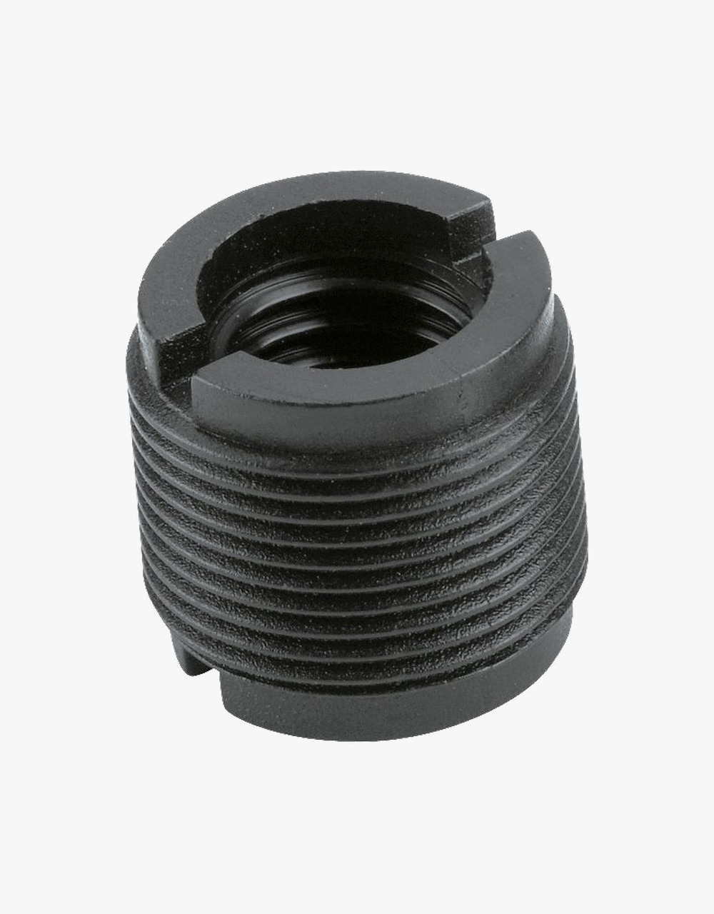Резьбовой переходник K&M 85040-000-55 с 3/8 " на 5/8 ", пластик - купить в "Гитарном Клубе"