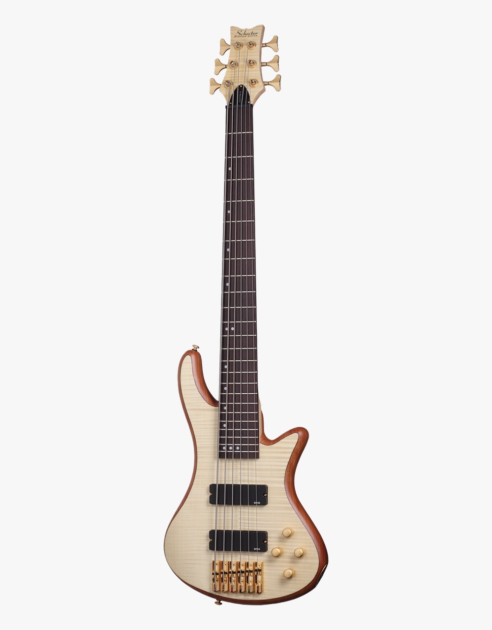 Бас-гитара Schecter STILETTO CUSTOM-6, Natural Satin - купить в "Гитарном Клубе"