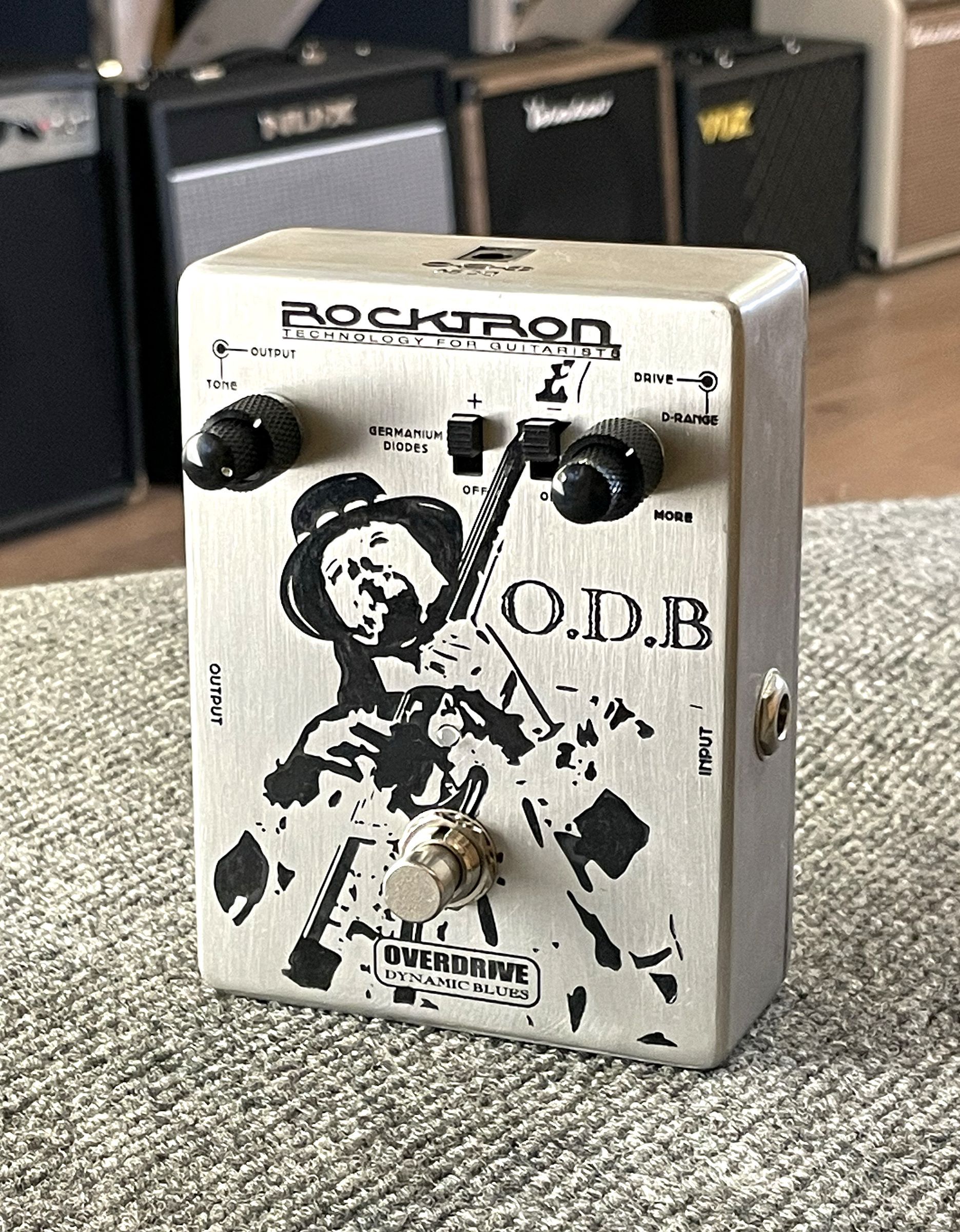 Гитарная педаль Rocktron Boutique O.D.B. Blues overdrive - купить в "Гитарном Клубе"