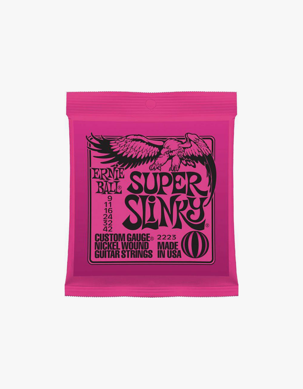 Струны для электрогитары Ernie Ball 2253 Super Slinky, 9-42 - купить в "Гитарном Клубе"