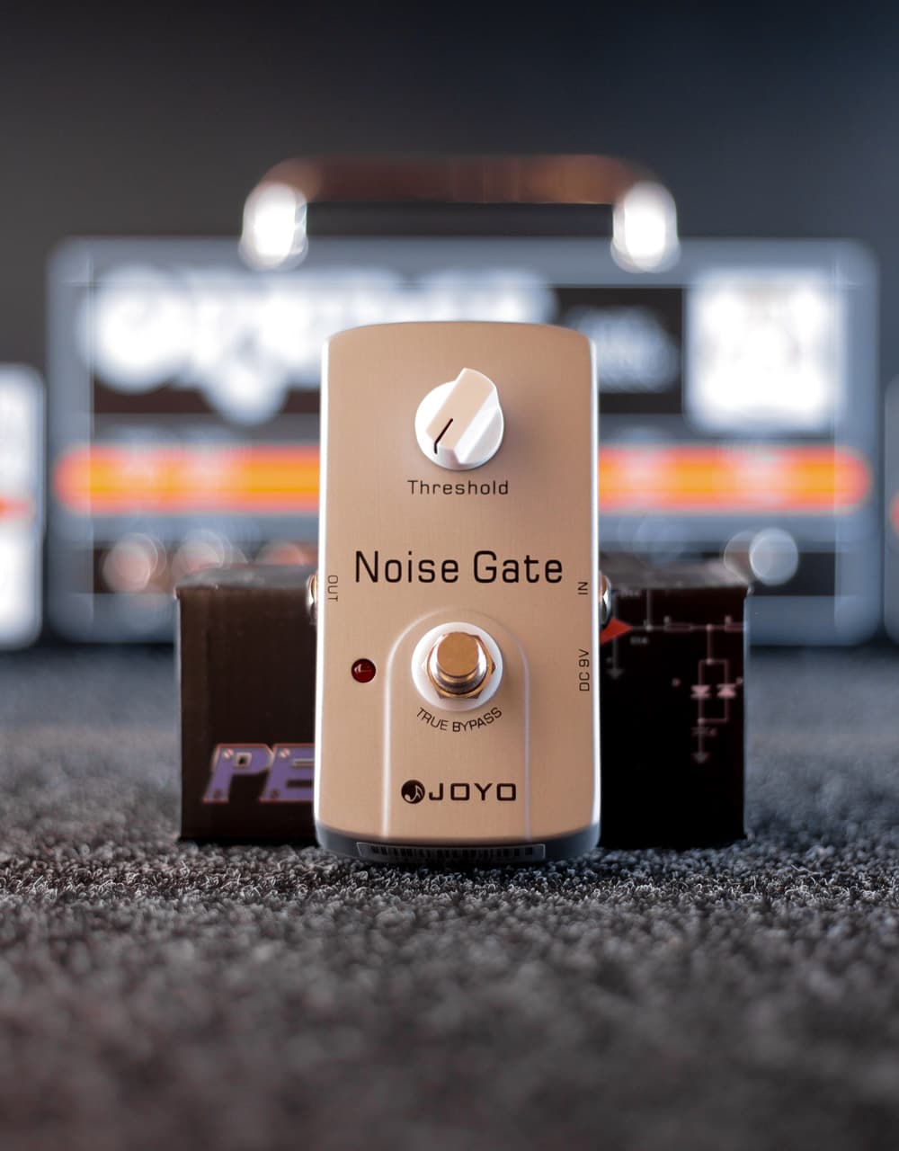 Гитарная педаль JOYO JF-31 Noise Gate - купить в "Гитарном Клубе"