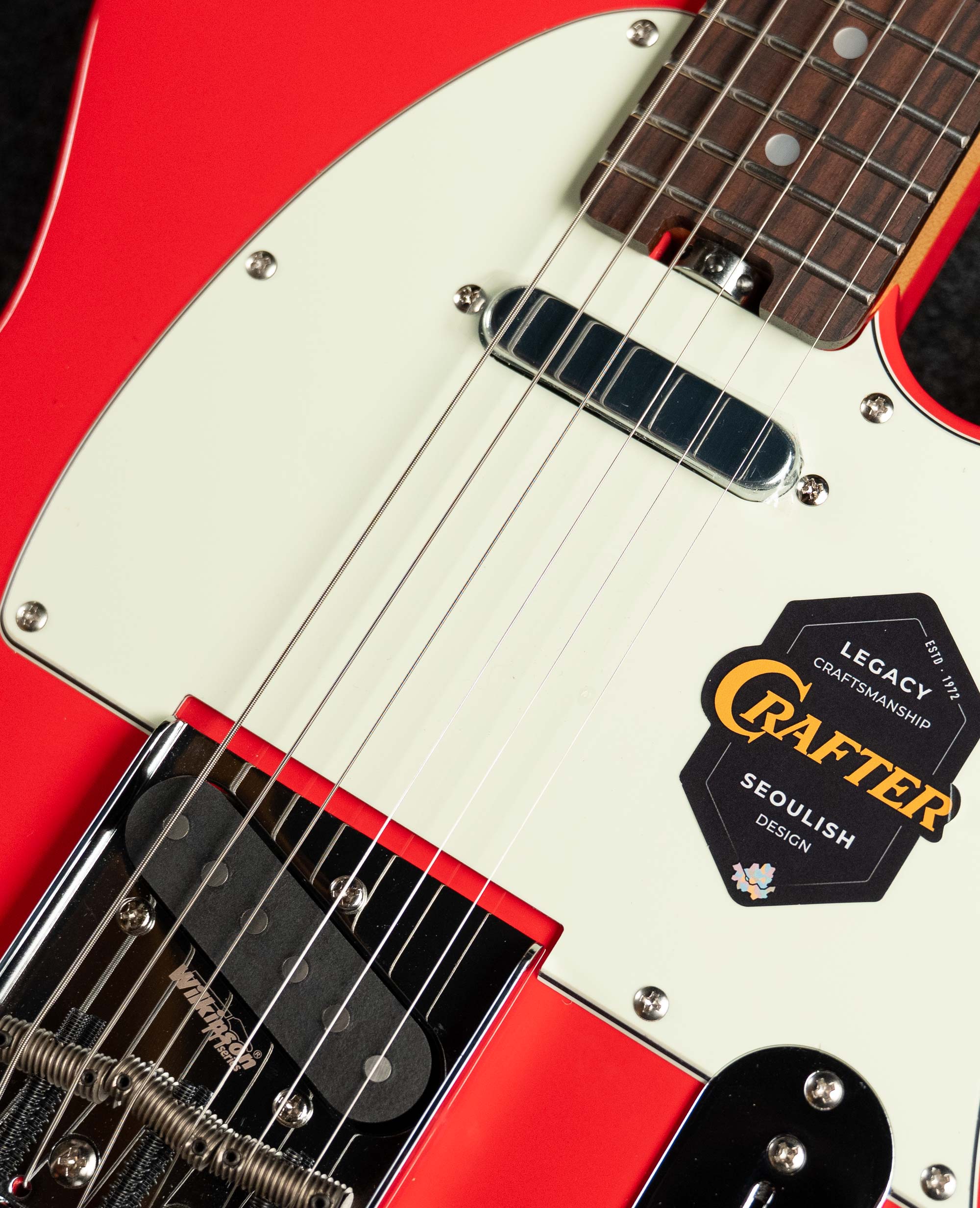 Электрогитара Crafter Charlotte T RS Vintage Red - купить в "Гитарном Клубе"