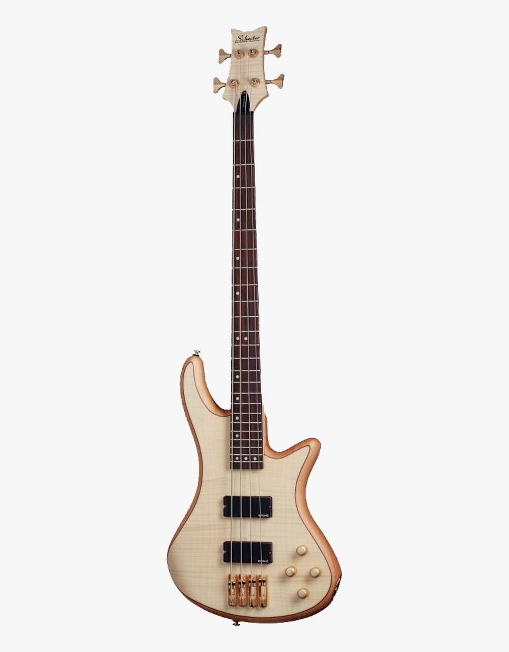 Бас-гитара Schecter STILETTO CUSTOM-4, Natural Satin - купить в "Гитарном Клубе"