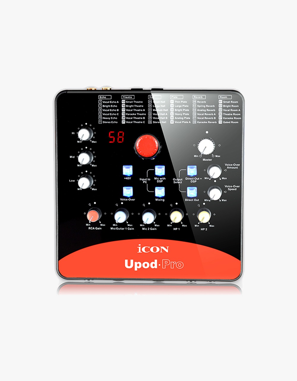Аудиоинтерфейс Icon UPod Pro - купить в "Гитарном Клубе"