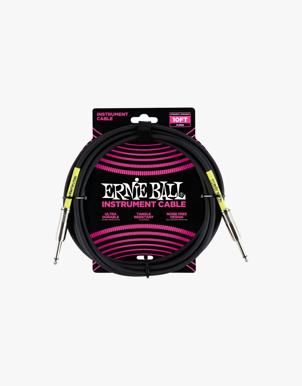 Инструментальный кабель Ernie Ball 6048, 3 м - купить в "Гитарном Клубе"