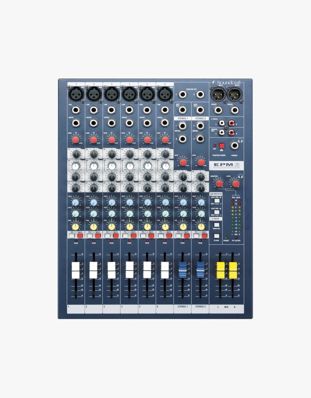 Микшер Soundcraft EPM6 - купить в "Гитарном Клубе"