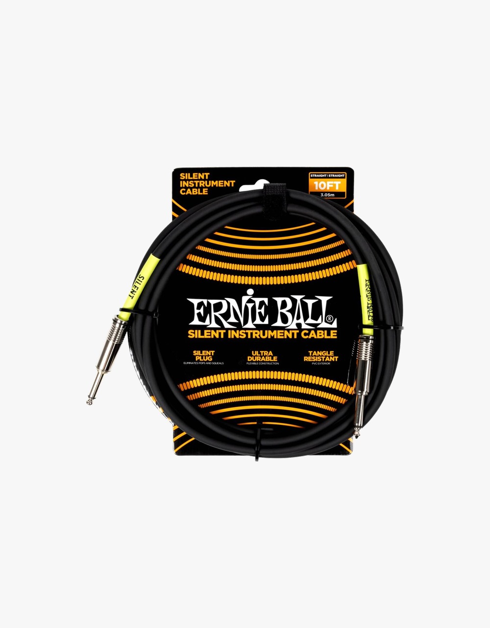 Инструментальный кабель Ernie Ball Silent 6472 - купить в "Гитарном Клубе"