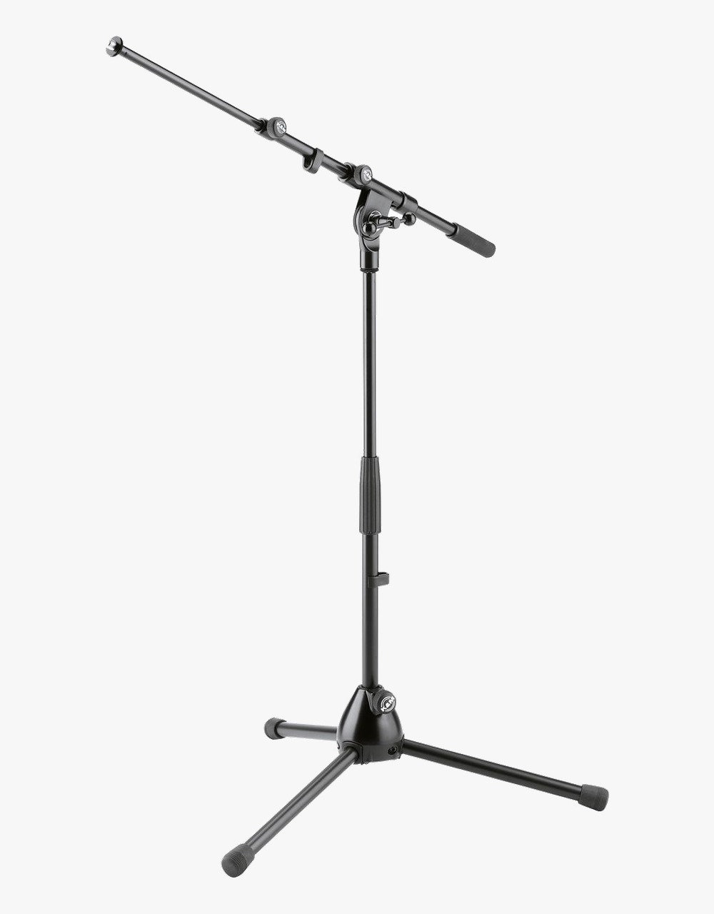 Микрофонная стойка K&M 25900-300-55 "журавль", низкая, чёрная, 425-645 мм - купить в "Гитарном Клубе"