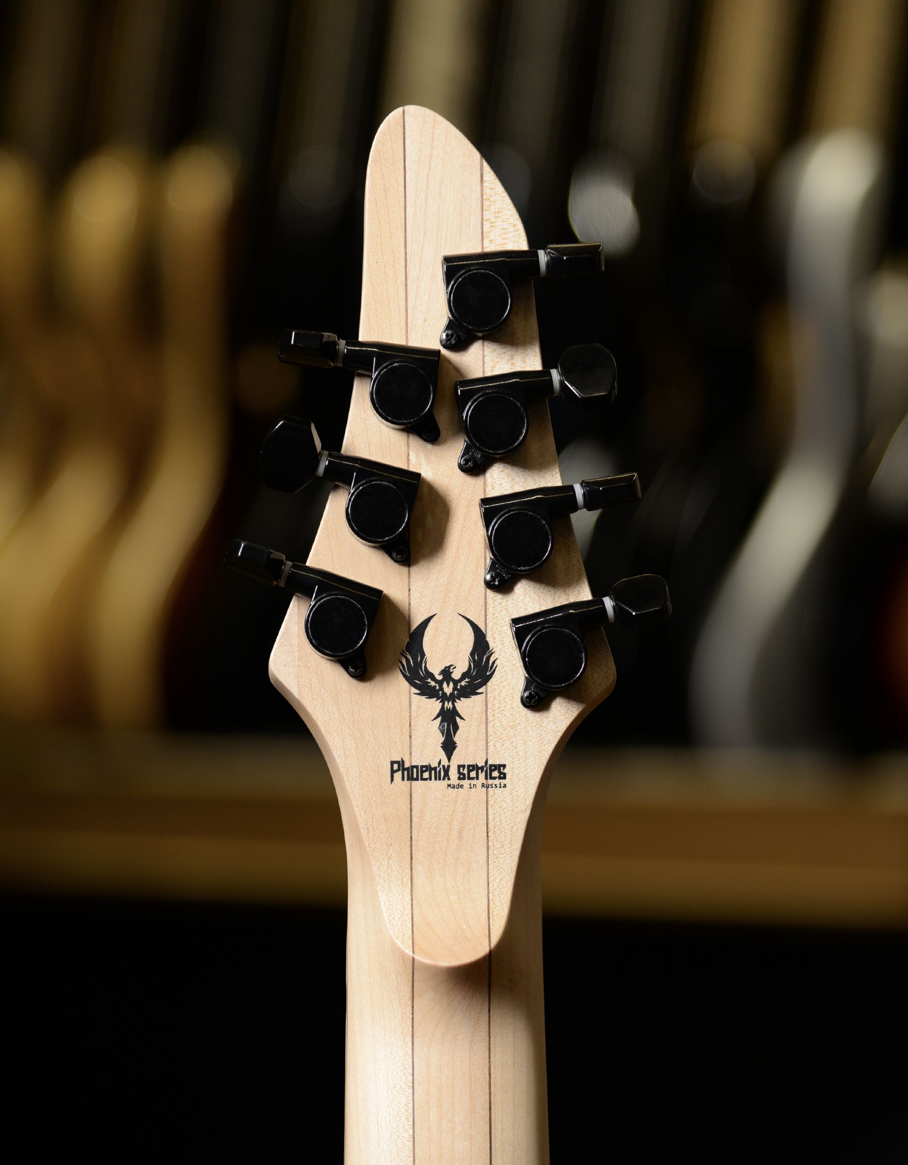 Электрогитара Inspector Phoenix 7 multiscale Neon Red - купить в "Гитарном Клубе"