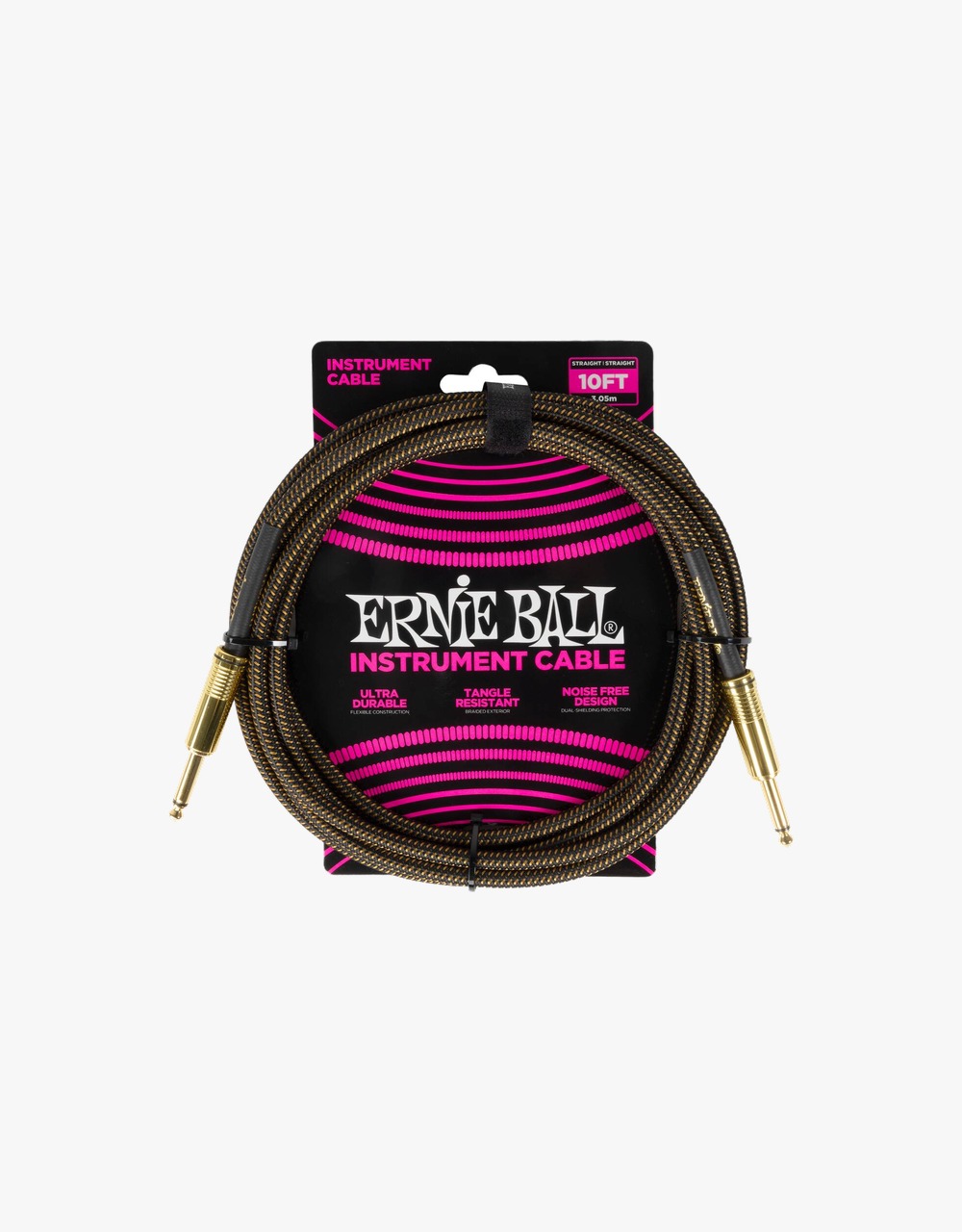 Инструментальный кабель Ernie Ball 6428, 3.05 м - купить в "Гитарном Клубе"