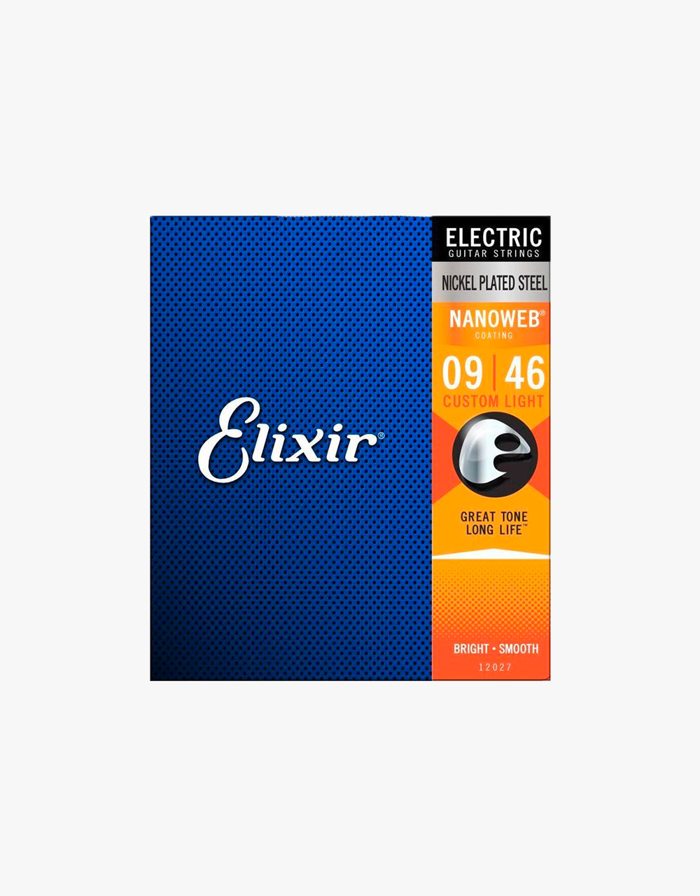 Струны для электрогитары Elixir Nanoweb 12027, 9-46 - купить в "Гитарном Клубе"