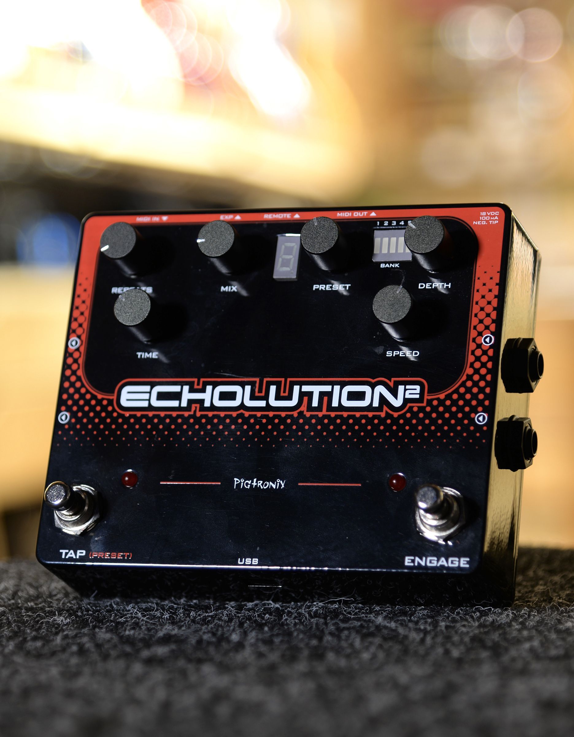 Гитарная педаль Pigtronix E2B Echolution 2 Delay - купить в "Гитарном Клубе"