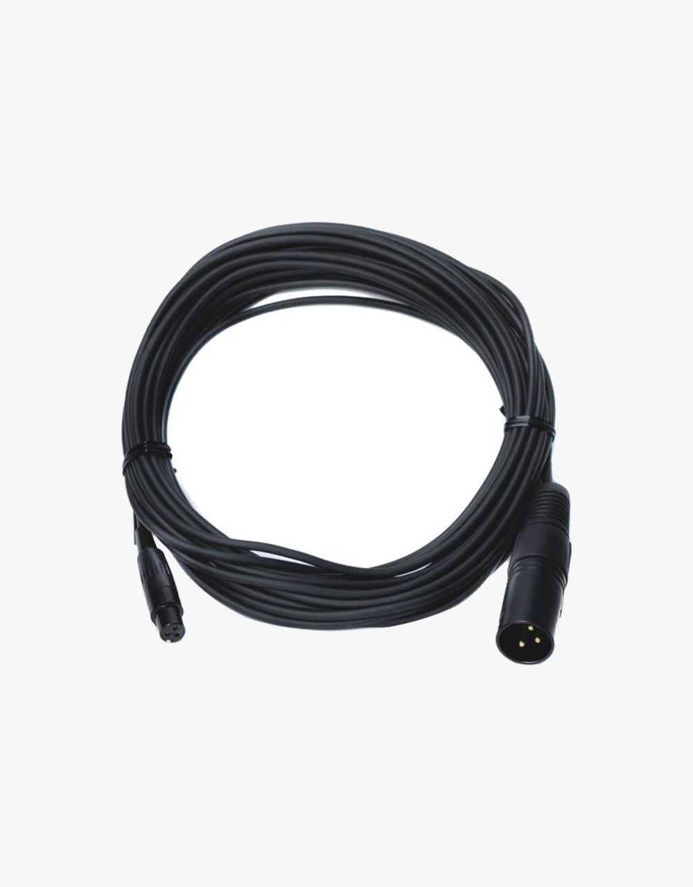 Микрофонный кабель 7.6 м, d3.3 мм, Mini-XLRf - XLRm Audix CBLM25 для сери Micros и MicroBoom, чёрный - купить в "Гитарном Клубе"