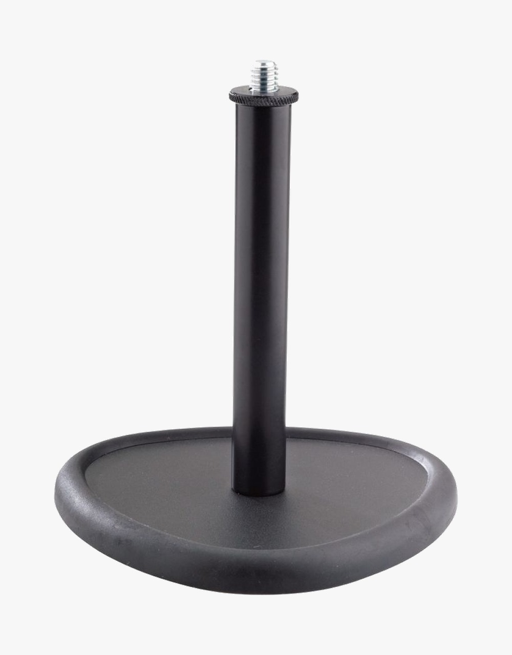 Микрофонная стойка K&M 23230-300-55 настольная с треугольным основанием, чёрная - купить в "Гитарном Клубе"