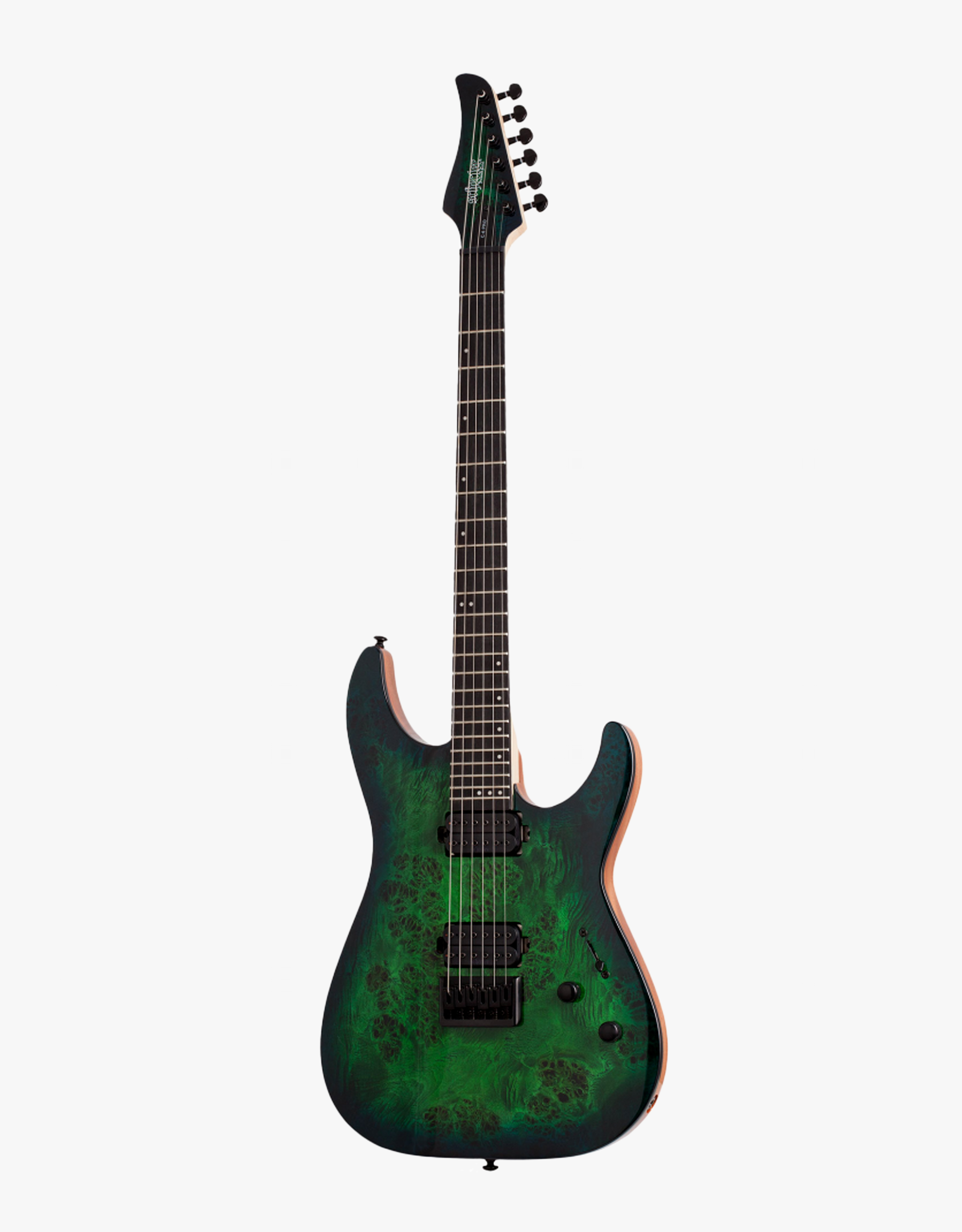 Электрогитара Schecter C-6 Pro Aqua Burst - купить в "Гитарном Клубе"