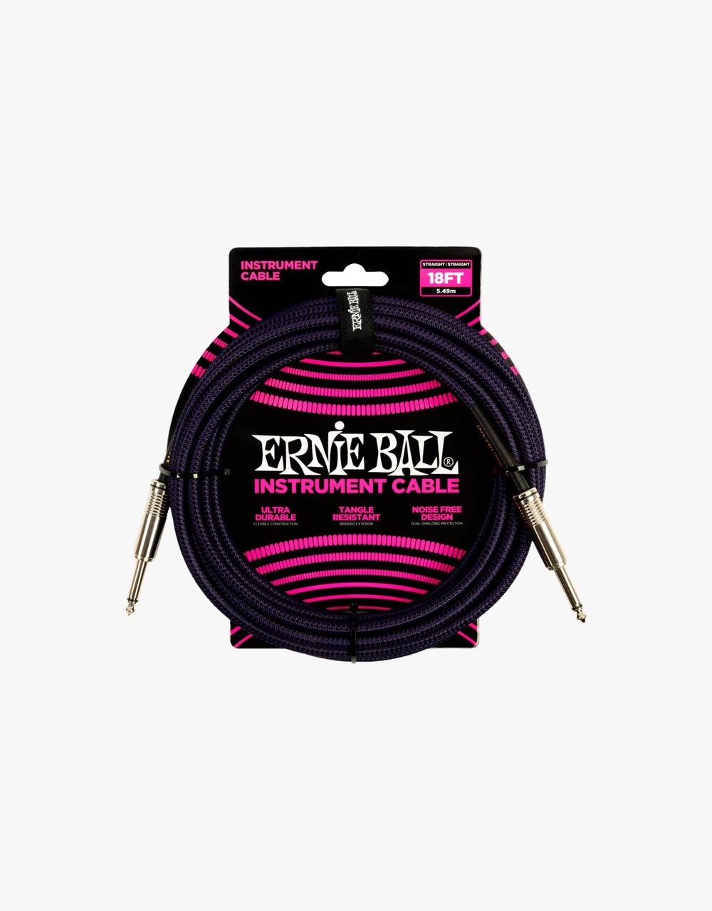 Инструментальный кабель Ernie Ball 6395, 5.49 м - купить в "Гитарном Клубе"
