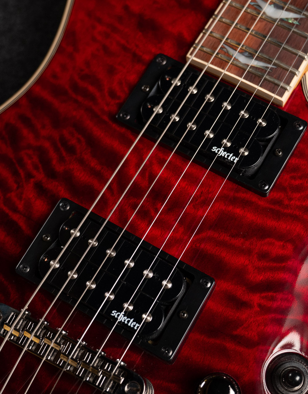 Электрогитара Schecter Omen Extreme-6 Bk/Rd Fadeburst - купить в "Гитарном Клубе"