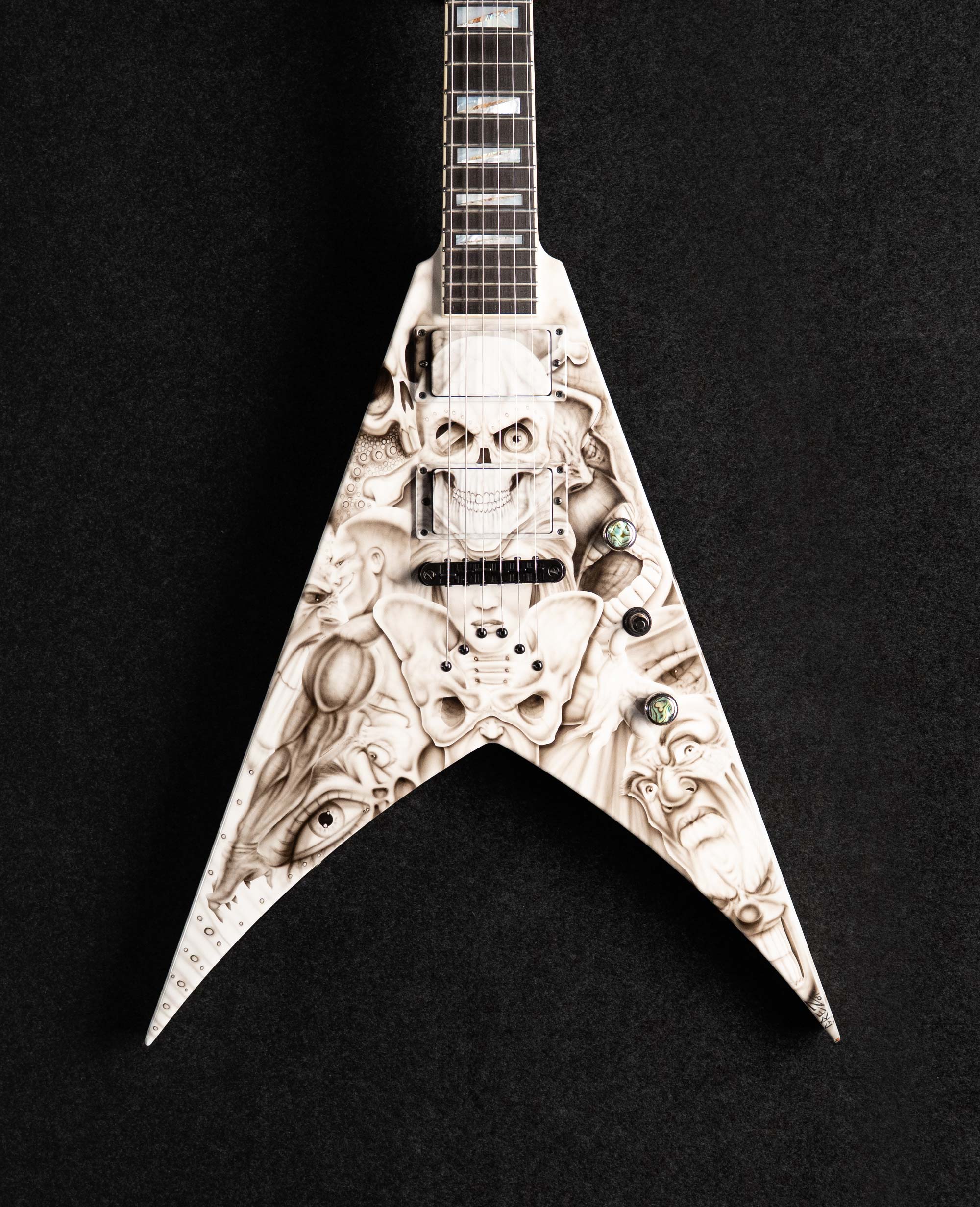 Электрогитара Jackson King V Usa Select Custom Shop KV2T by J. Grez 
