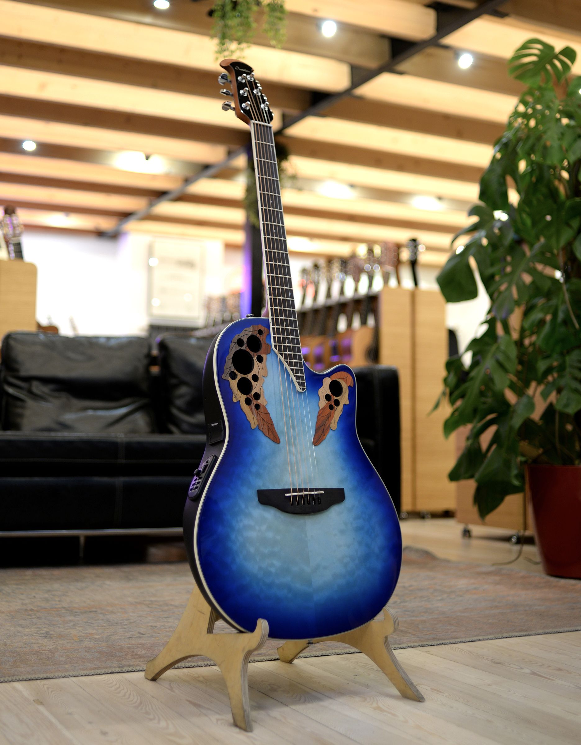 Электроакустическая гитара Ovation CE48P-RG Celebrity Elite Plus Super Shallow Regal to Natural - купить в "Гитарном Клубе"