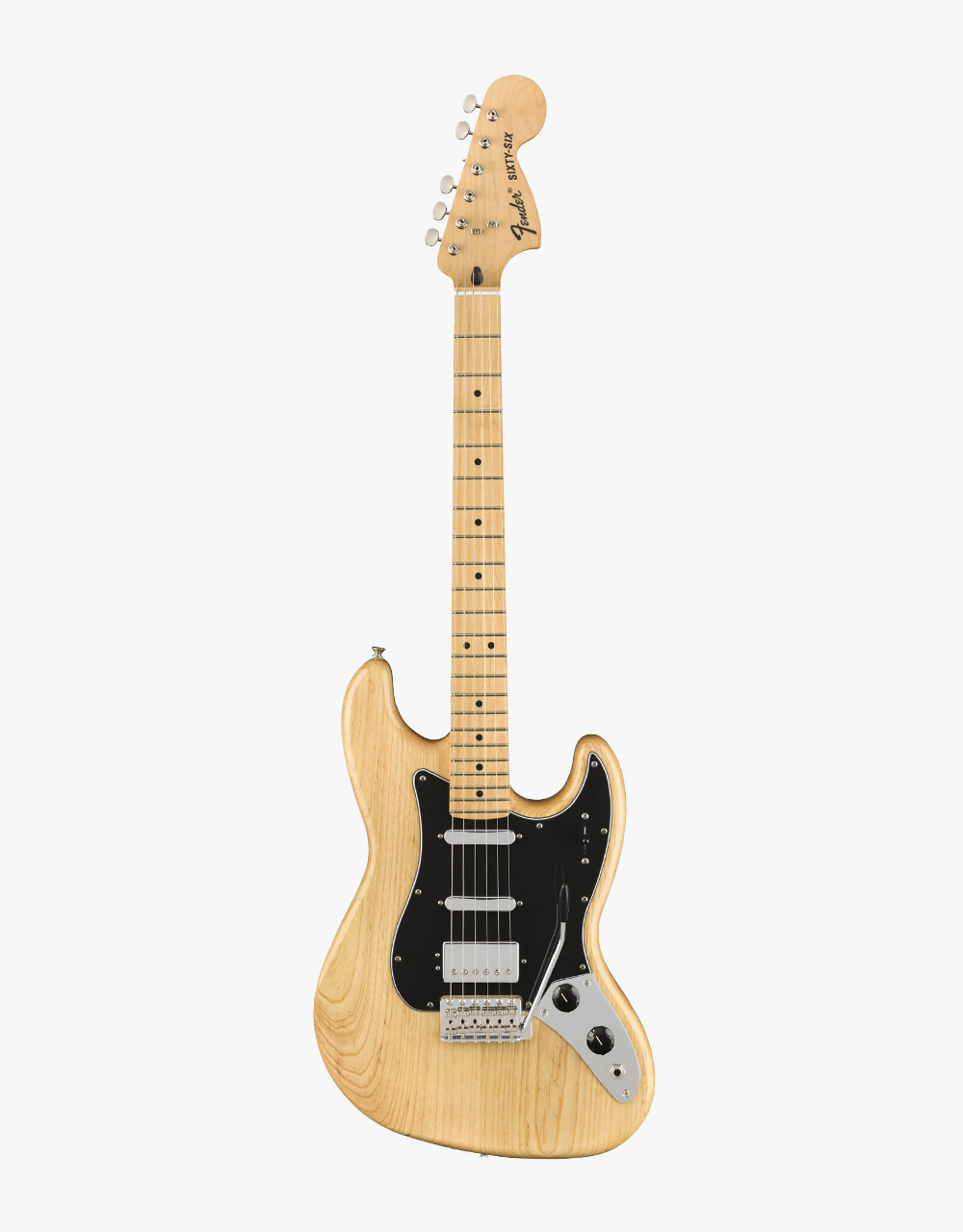 Электрогитара Fender Stratocaster, Alternate Reality, Sixty-Six, Natural, 2019 - купить в "Гитарном Клубе"