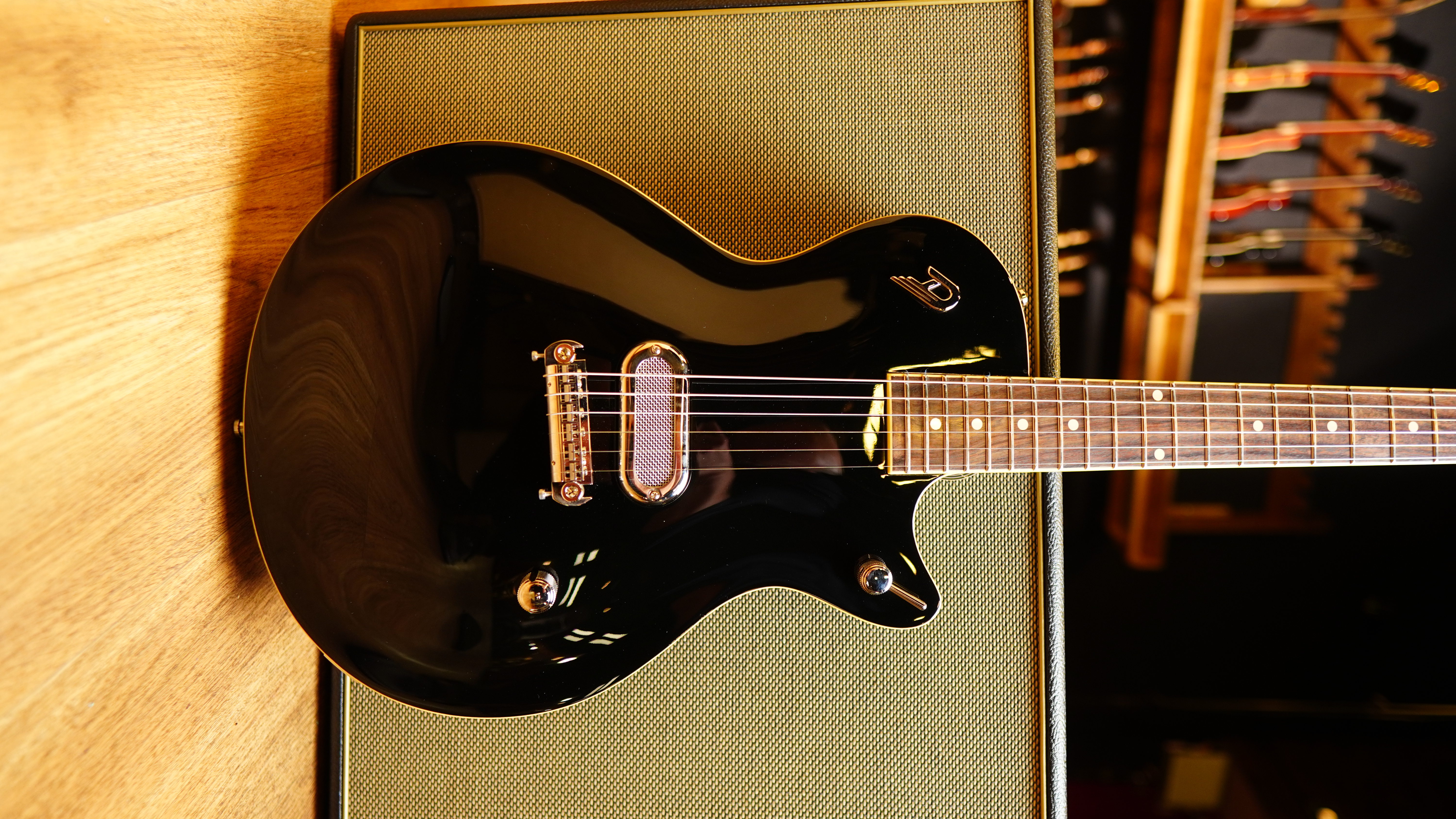 Электрогитара Duesenberg The Senior, Black, `2021 - купить в "Гитарном Клубе"