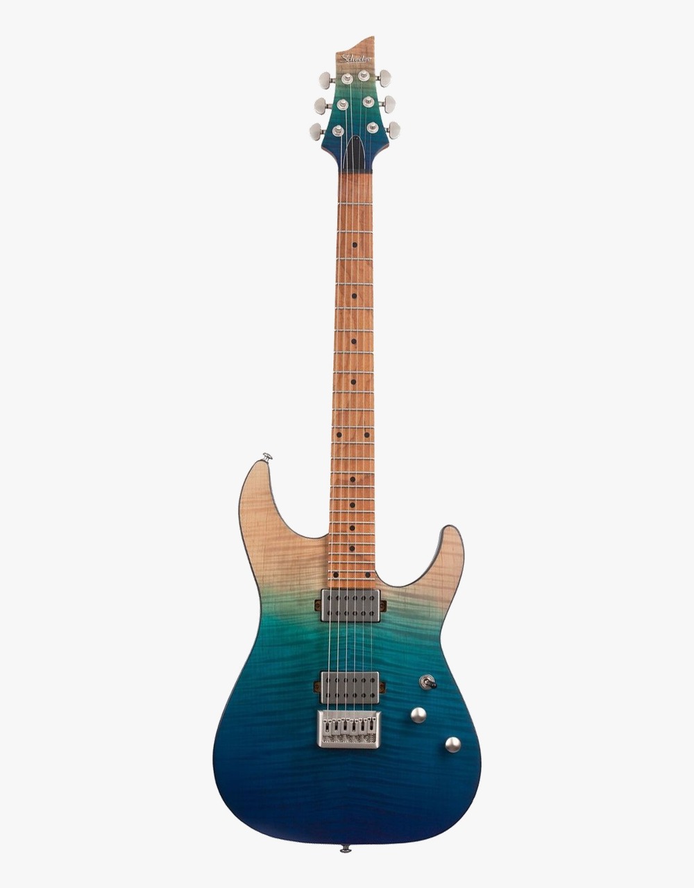 Электрогитара Schecter C-1 STANDARD PLUS, Blue Fade - купить в "Гитарном Клубе"