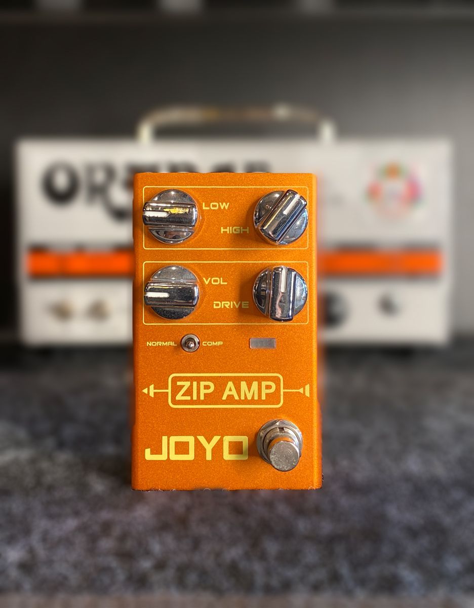 Гитарная педаль JOYO R-04 Zip Amp Compressor Overdrive - купить в "Гитарном Клубе"