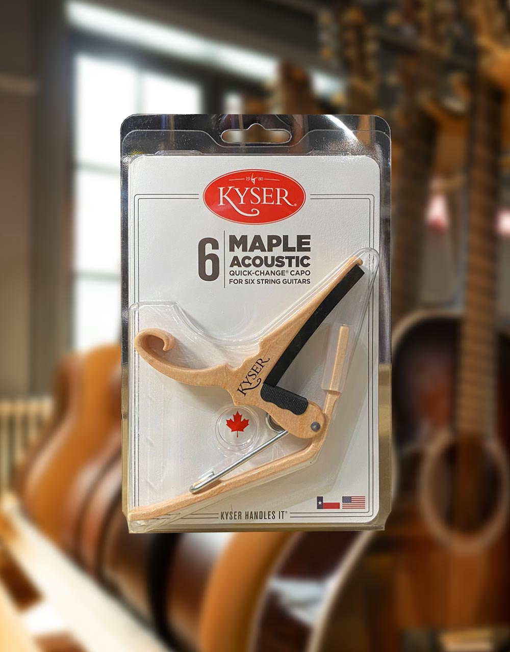 Каподастр для гитары Kyser KG6MA - купить в "Гитарном Клубе"