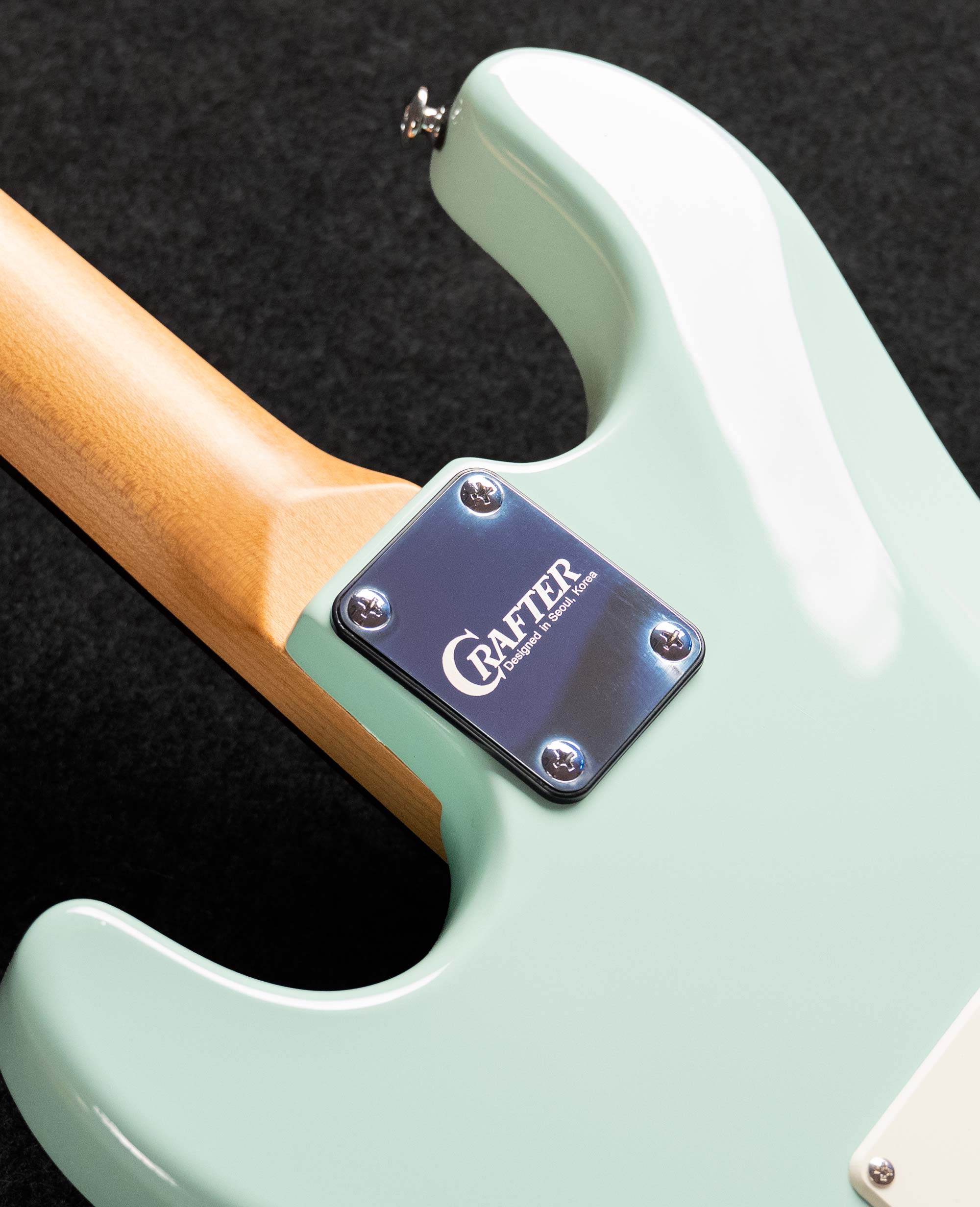 Электрогитара Crafter Modern Seoul II S VVS RS Ara Green - купить в "Гитарном Клубе"