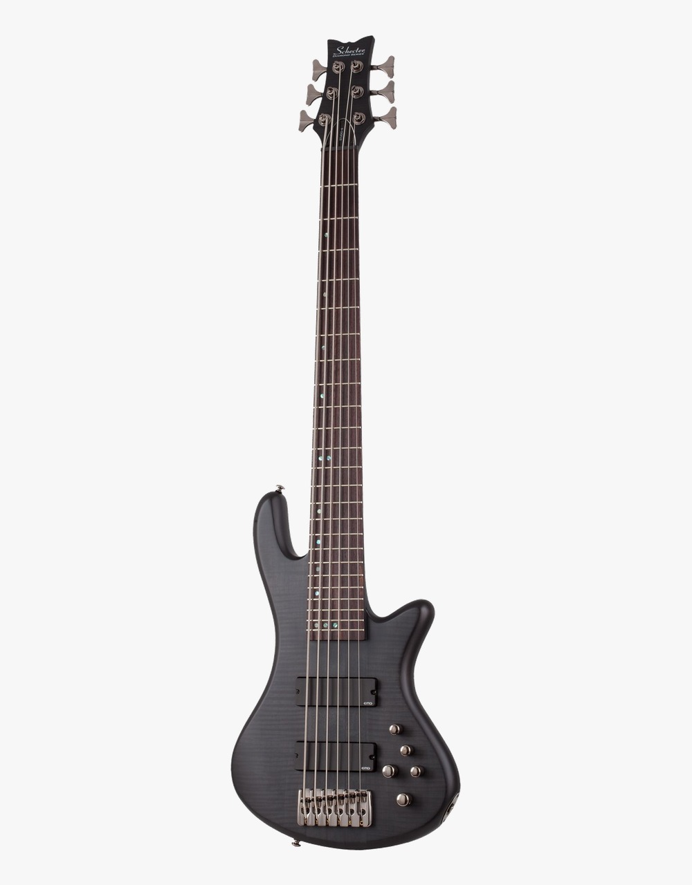 Бас-гитара Schecter STILETTO STUDIO-6, See-Thru Black Satin - купить в "Гитарном Клубе"