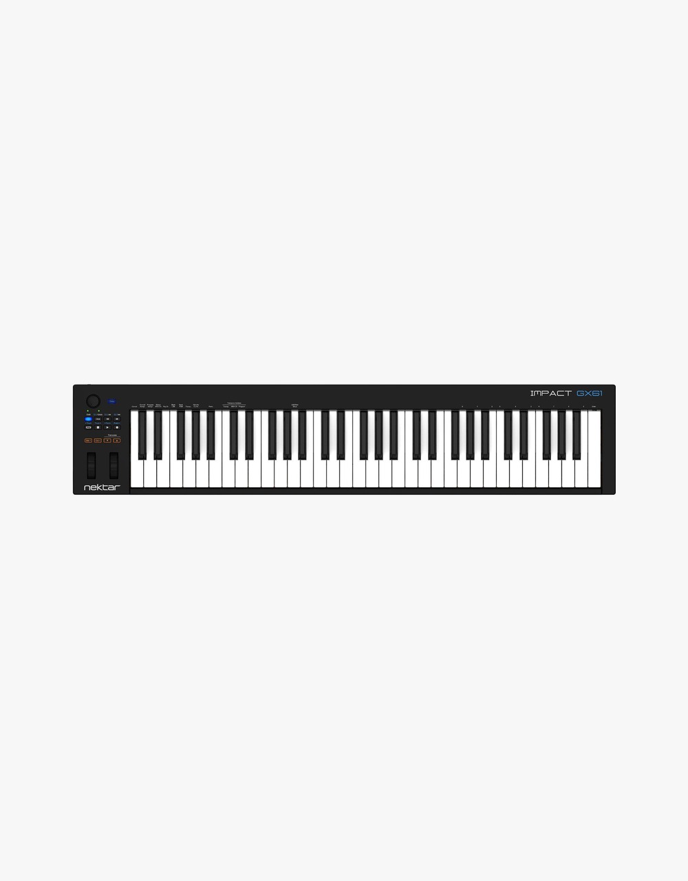 MIDI-контроллер Nektar Impact GX61 USB MIDI клавиатура, 61 клавиш, вес 4 кг - купить в "Гитарном Клубе"