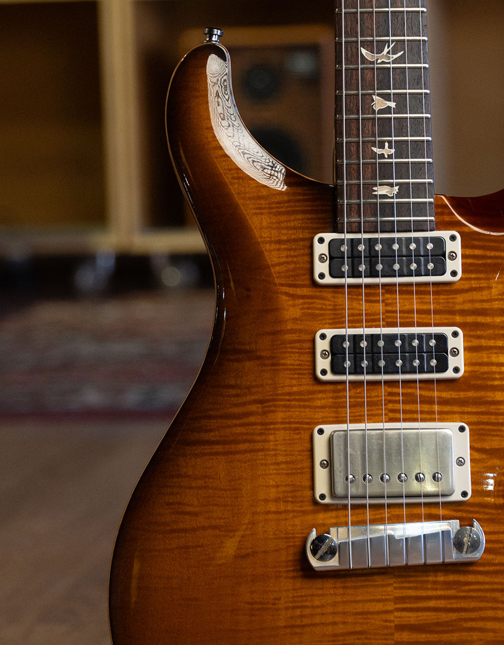 Электрогитара PRS Studio Black Amber Hardtail, 2011 - купить в "Гитарном Клубе"