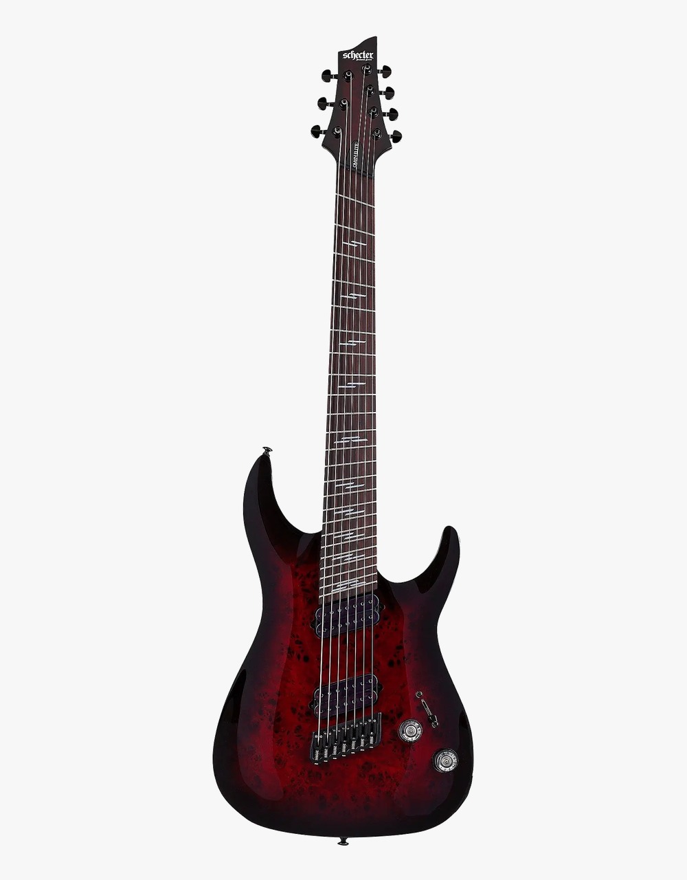 Электрогитара Schecter OMEN ELITE-7 MS, Black Cherry Burst - купить в "Гитарном Клубе"